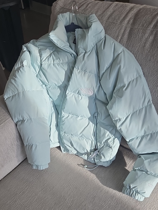 The North Face Jackets & Blazers - The North Face Women's Mint Blue Puffy Insulated Hydrenalite Jacket